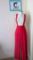 PANTALON ROJO/ TIRANTES